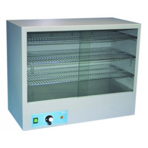 Insulated drying/warming cabinet